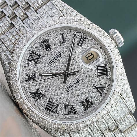 mens rolex datejust diamond dial|rolex datejust with diamond bezel.